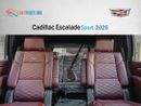كاديلاك إسكالاد Cadillac Escalade Sport - 2026 - GCC (export only)