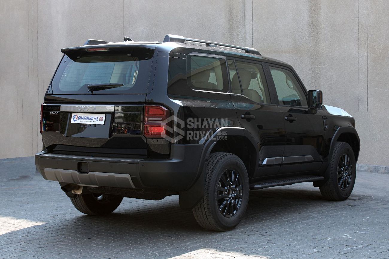 تويوتا برادو LHD 2.4L PETROL ALL ROUNDER FULL OPTION 4WD AT 7-SEATS | RADAR | 2025MY