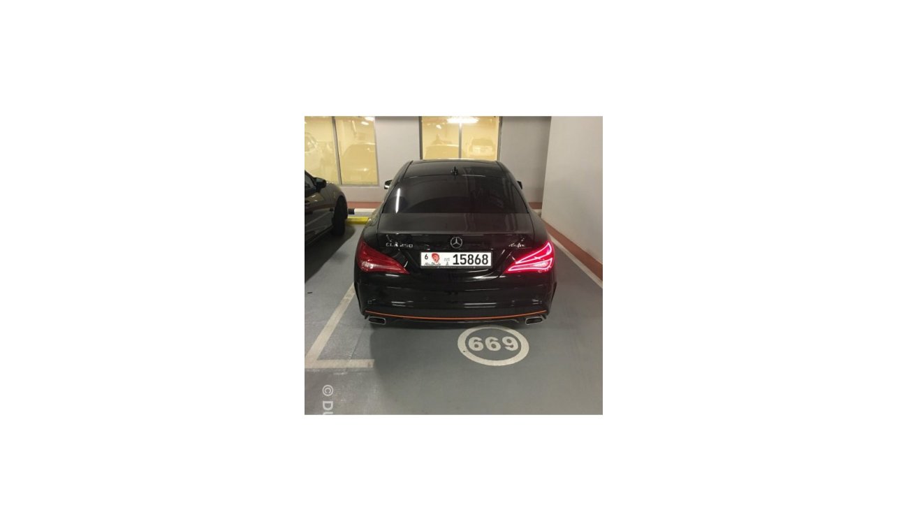 مرسيدس بنز CLA 250 Maintained at the agency Abu Dhabi