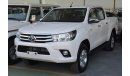 تويوتا هيلوكس Hilux Diesel 2.5 Full options, 2017 model, Europe specifications