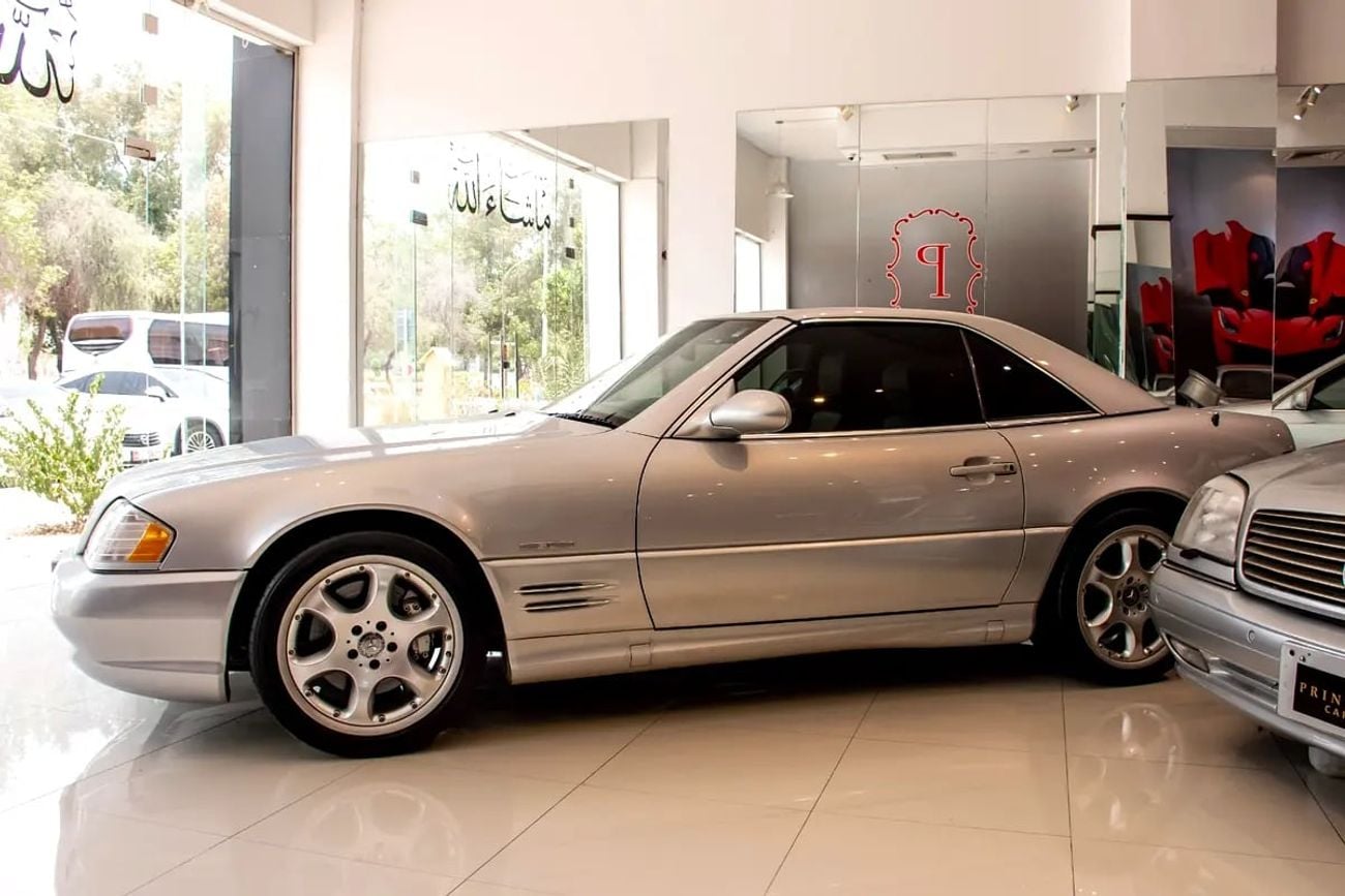 Mercedes Benz SL500 SL 500 | Classic R129 Convertible | Silver Arrow Edition
