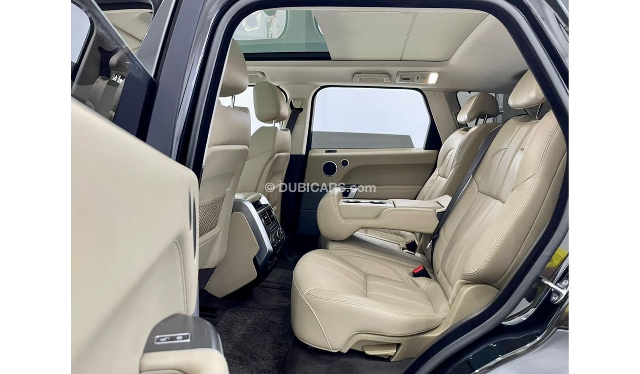 Land Rover Range Rover Sport 2017 Range Rover Sport SE Supercharged, Range Rover Warranty, Full Service History, GCC, Low Kms!