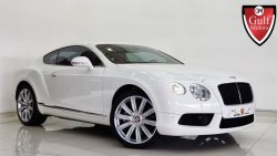 Bentley Continental GT V8-4.0L-TWIN TURBO-2014-FULL OPTION-EXCELLENT CONDITION-LOW KILOMETER DRIVEN