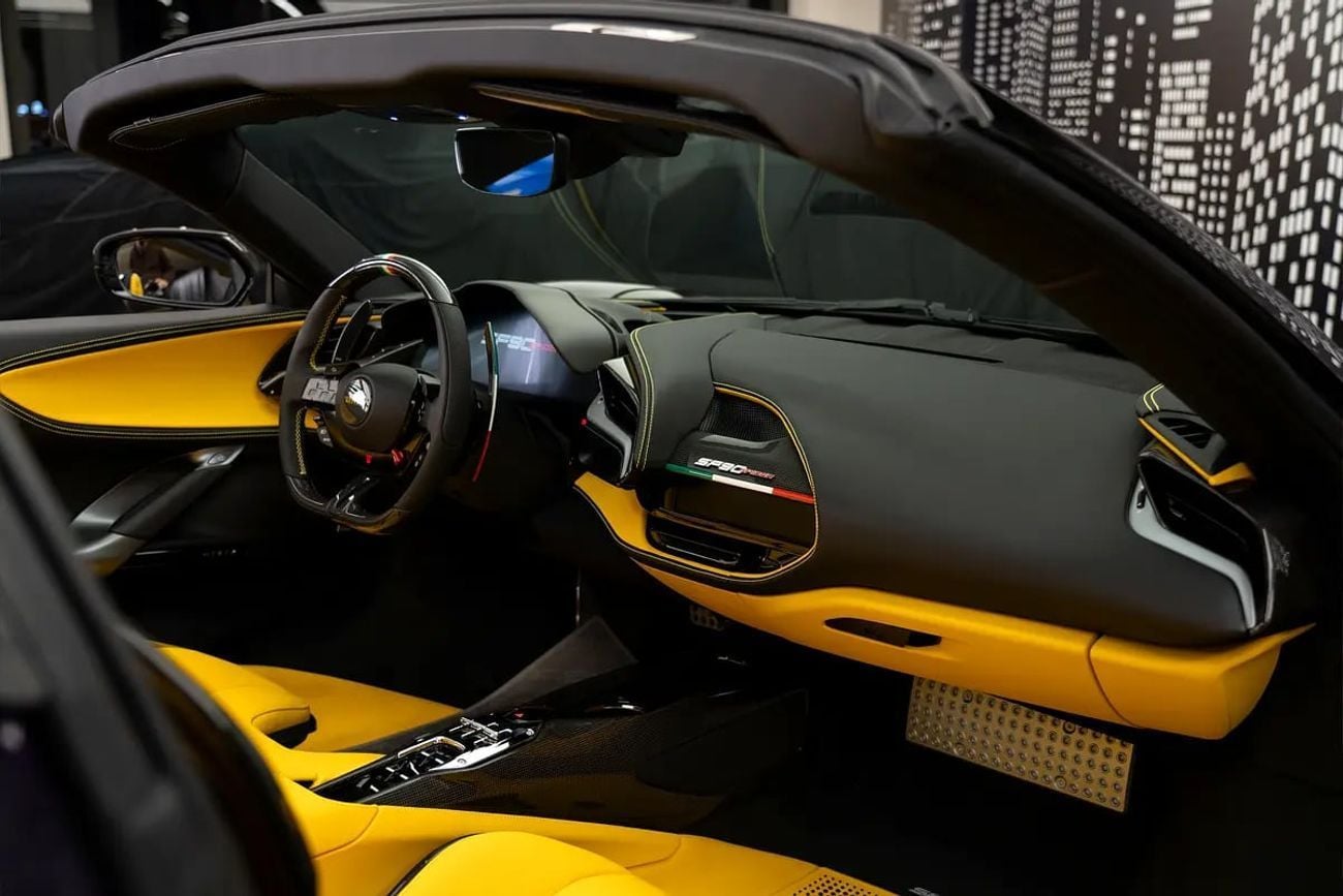 Ferrari SF90 SPIDER Ferrari | SF90 KEYVANY 1 OF 10 | VIOLA HONG KONG COLOUR