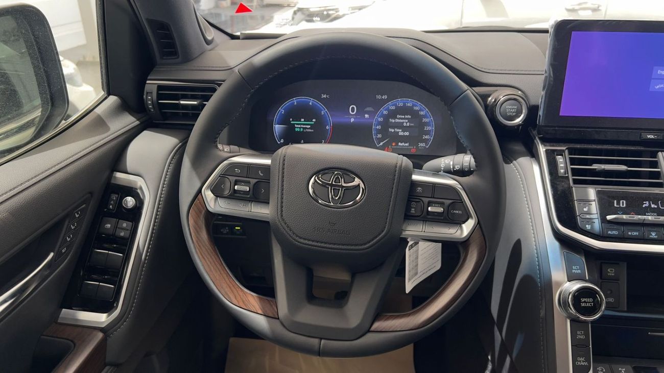 تويوتا لاند كروزر EXPORT ONLY - 2026 LC300 VX 4.0L (Black Interior) (GCC Specification)