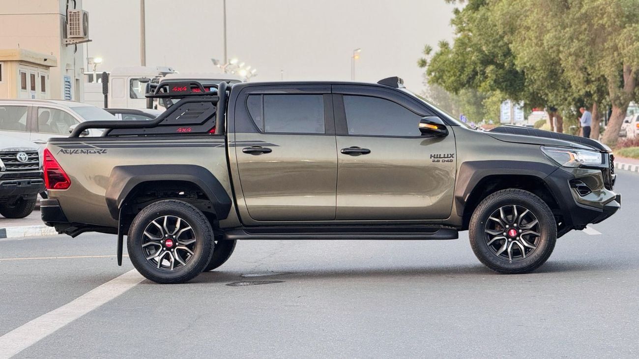 Toyota Hilux MODIFIED TO GR SPORTS | 2.8 DIESEL ENGINE | 2019 | RHD | AUTOMATIC TRANSMISSION | GTK 4X4 SPORTS BAR