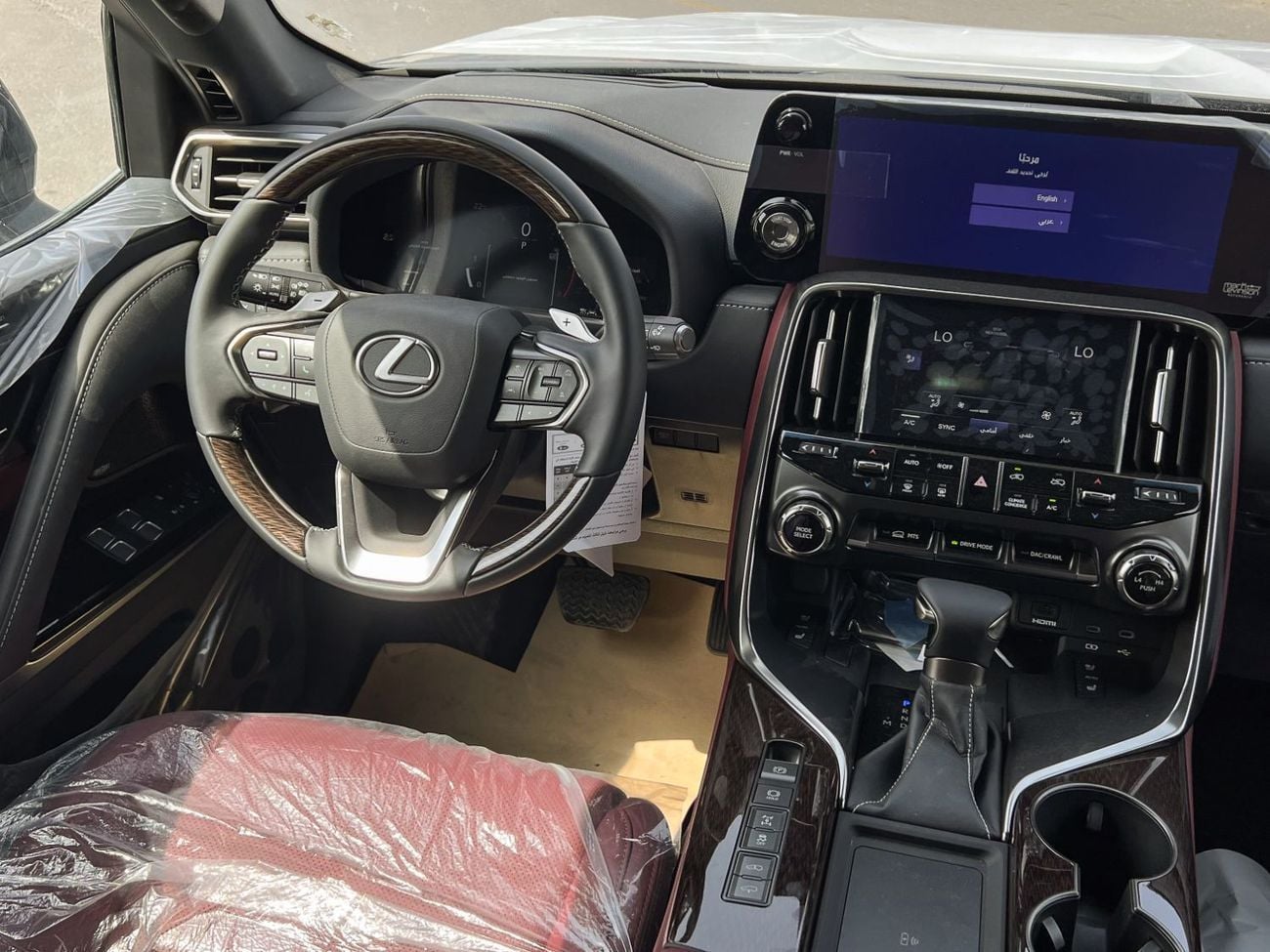 لكزس LX 600 TURBO SPORT EXPORT ONLY - LEXUS LX600 3.5L TURBOSPORT