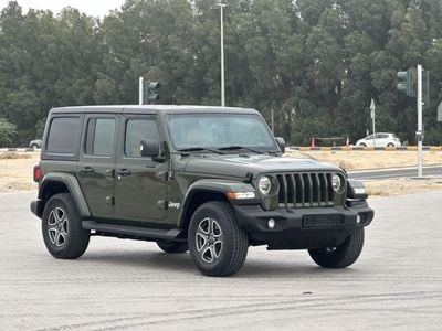 Jeep Wrangler Sport 3.6L M/T MODEL 2021 GCC CAR PERFECT CONDITION INSIDE AND OUTSIDE FULL OPTION