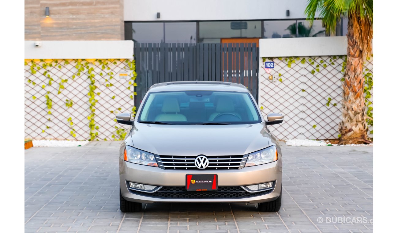 Volkswagen Passat Full Option | Leather Seats & Sunroof | 960 P.M | 0% Downpayment | Perfect Condition!