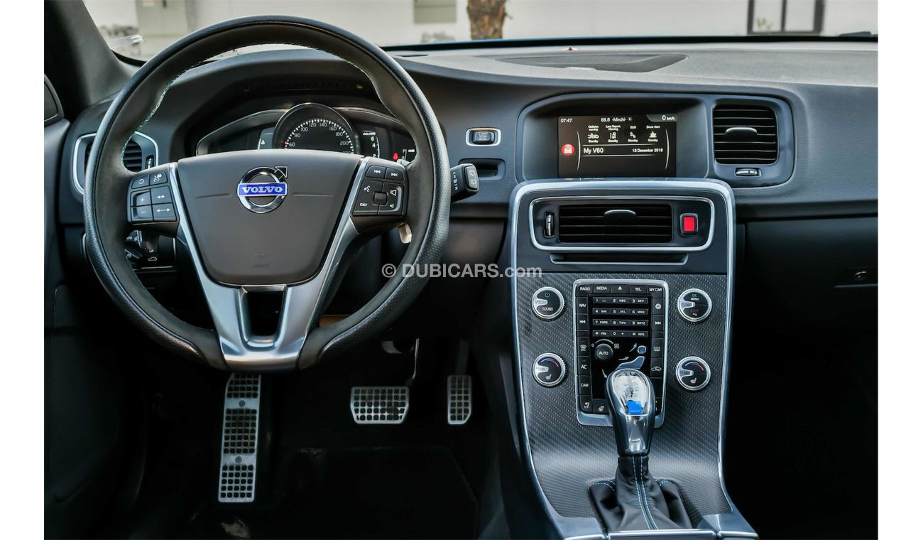 Volvo V60 Polestar Strait 6 345bhp AWD - 2 Years Warranty!  AED 1,840 per month - 0% Downpayment