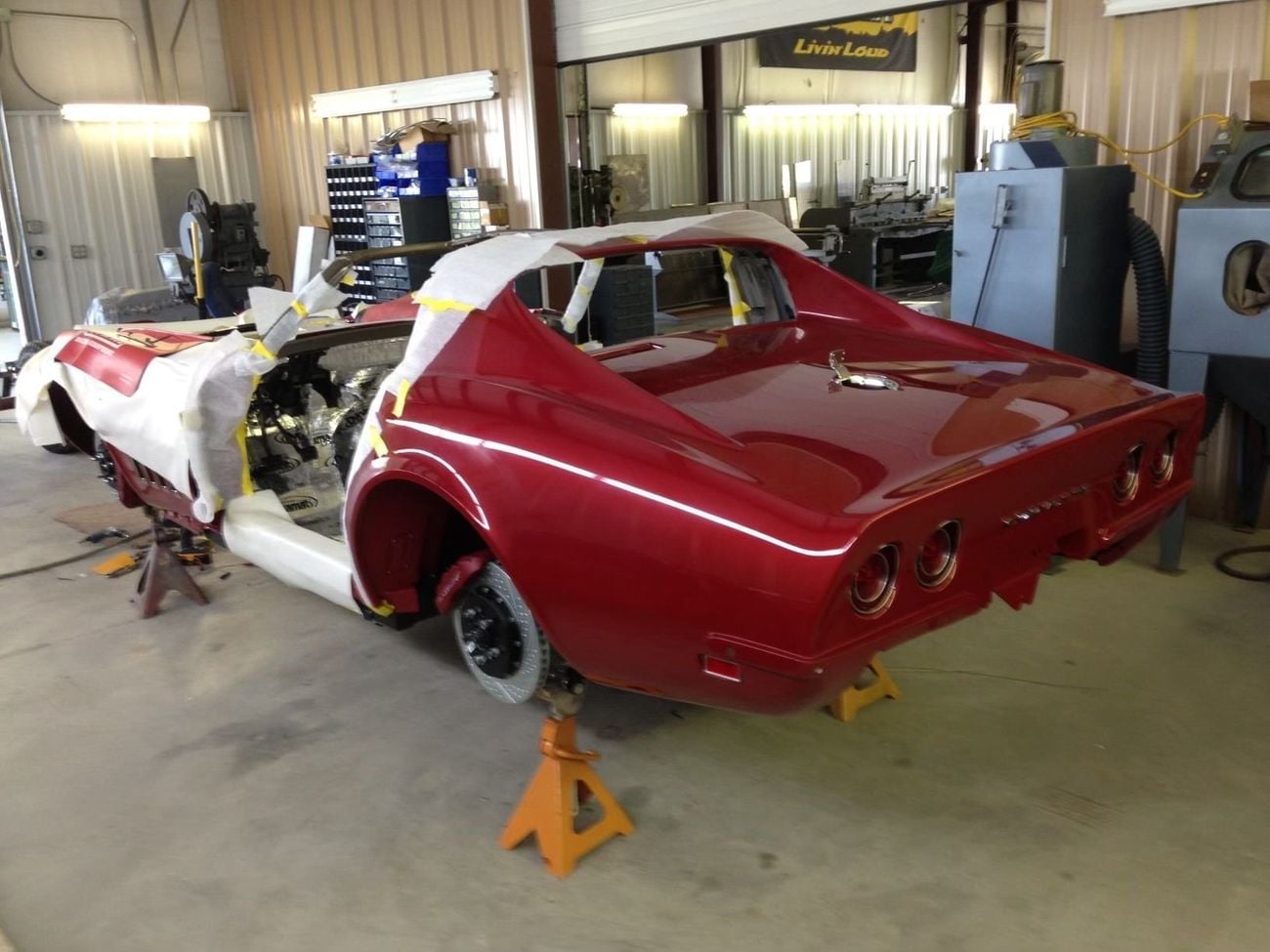 شيفروليه كورفت Stingray GM502 Hogan Intake 5 Speed Pro Touring Restomod