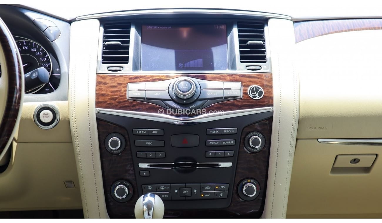 نيسان باترول Nissan Patrol Platinum 5.6L | Full Nissan Service | 8 Seater | GCC