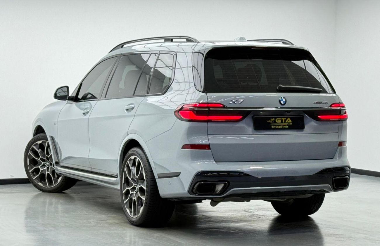 BMW X7 XDrive40i 3.0L 2023 BMW X7 xDrive40i, Fully Loaded, Agency Warranty & Service Contract, FSH, GCC
