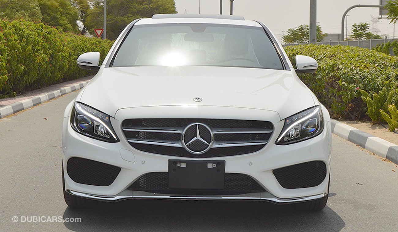 Mercedes-Benz C 250 2018, 2.0L / V4 Turbo GCC / 0km with 2 Years Unlimited Mileage Warranty