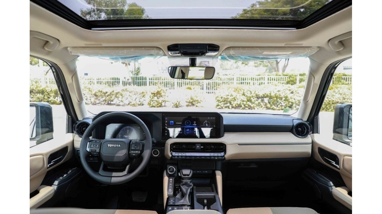 Toyota Prado 2024 Toyota Prado 2.4 TX - Black inside Beige | Export Only