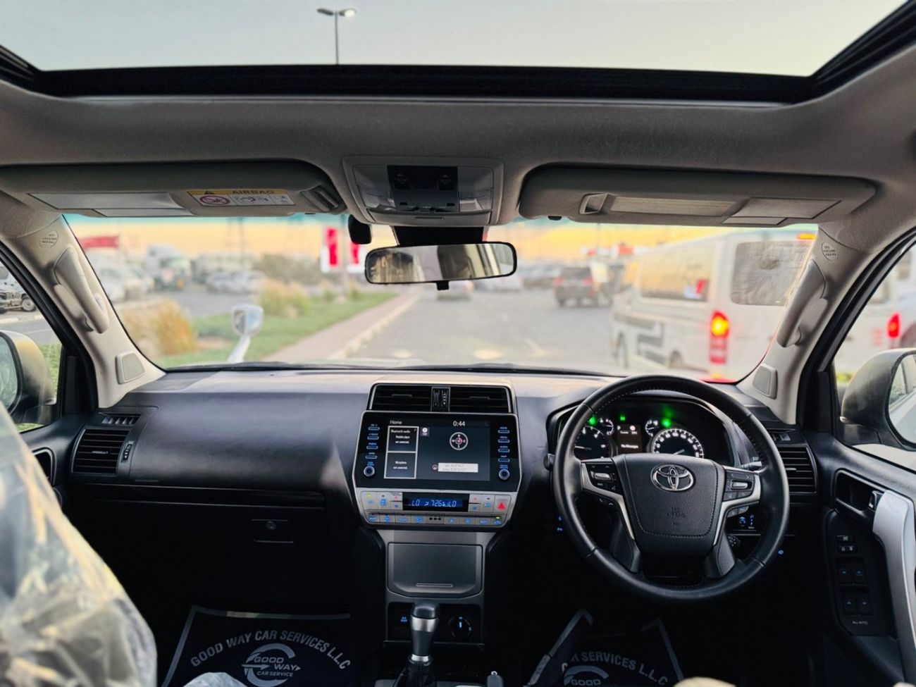 تويوتا برادو Toyota prado 2023 diesel silver RHD