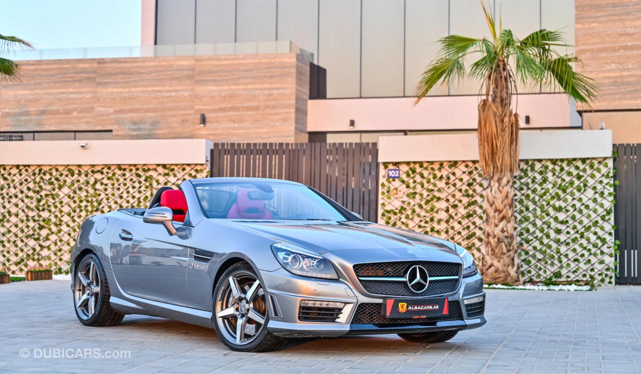 مرسيدس بنز SLK 55 AMG AMG 5.5L V8 | 2,135 PM | 0% Downpayment | Immaculate Condition! | Under Warranty! | Full Option!