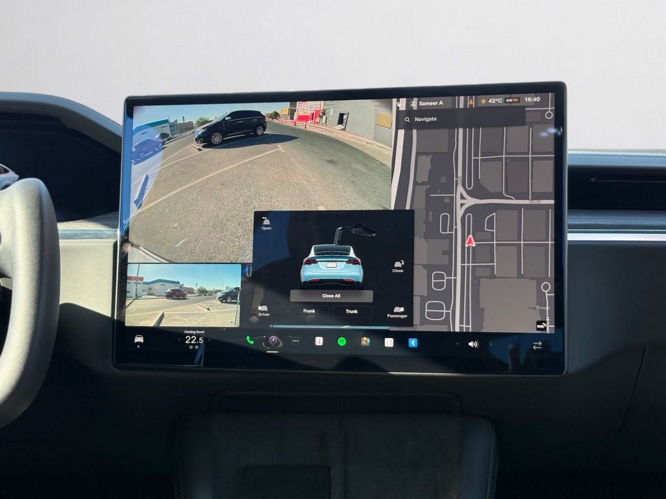 Tesla Model X AED 3,840 P.M | 0% DOWN PAYMENT | TESLA MODEL X LONG RANGE AWD | DUAL MOTOR ELECTRIC | ACTIVE WARRAN