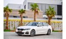 BMW 330i M-Kit | 3,114 P.M |  0% Downpayment | Full Option | Agency Warranty & Service!