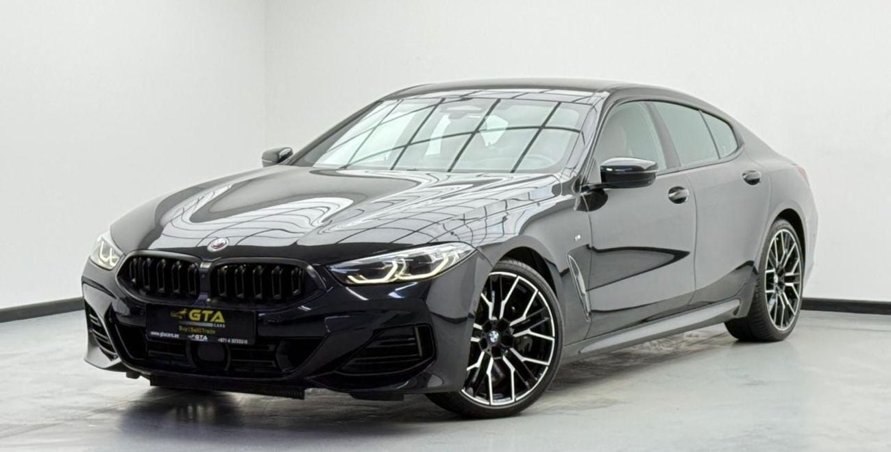 بي أم دبليو 840i 2023 BMW 840i Gran Coupe M-Sport, 5 Years Warranty + Service Pack, Excellent Condition, GCC