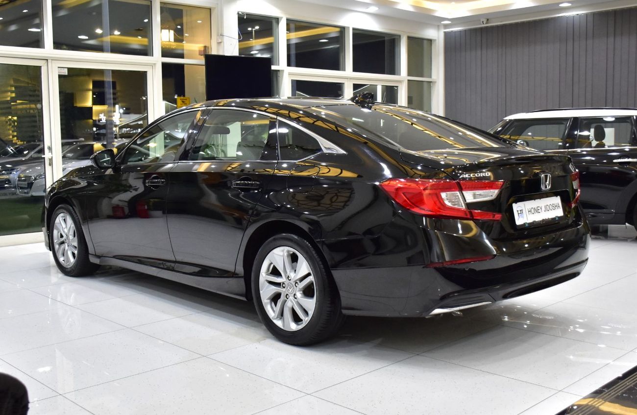 Honda Accord EXCELLENT DEAL for our Honda Accord ( 2020 Model ) in Black Color GCC Specs