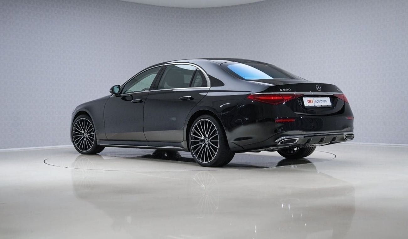 Mercedes-Benz S 500 AMG Line Premium - AED 9,240 P/M - Warranty till 03/2029