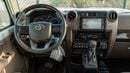 تويوتا لاند كروزر 70 LC76 HT VXR 2025 Toyota Land Cruiser LC71 4.0L AT Petrol (White-Beige) Mid Option