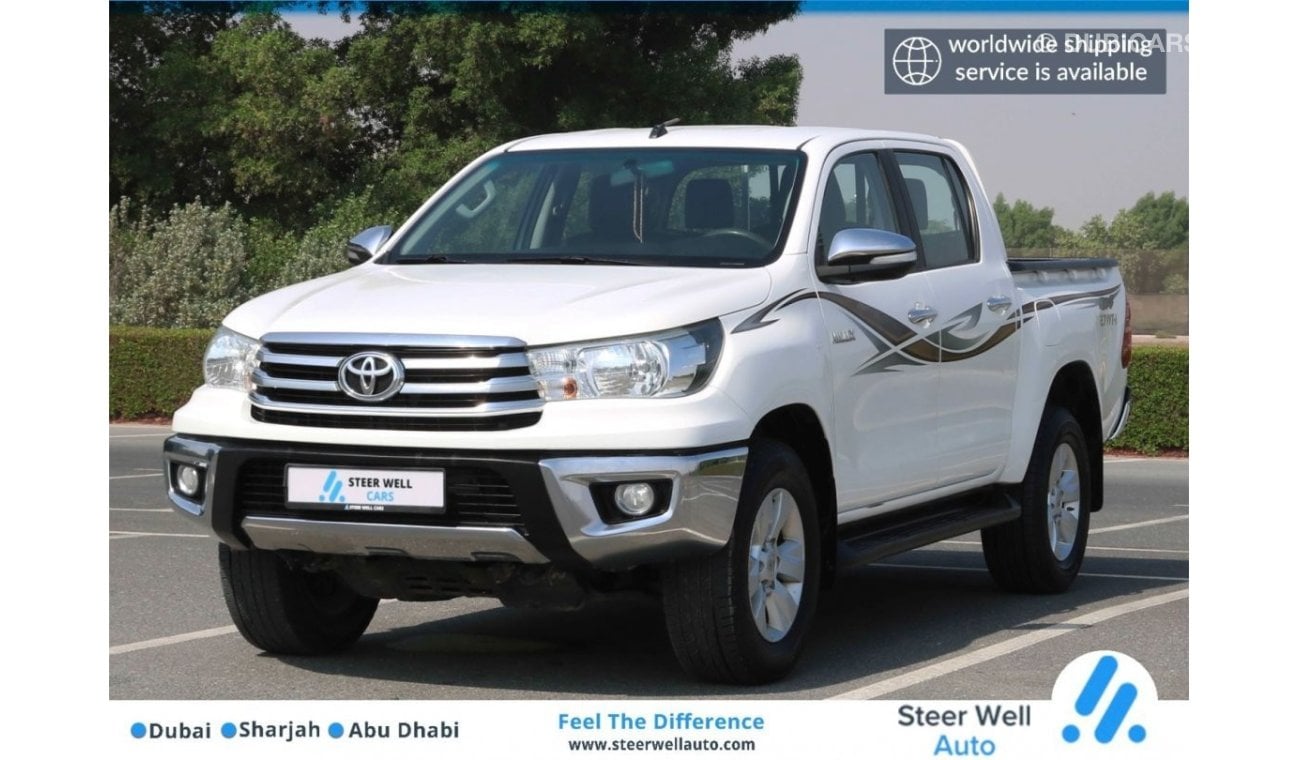 Toyota Hilux 2017 | HILUX 4X4 DOUBLE CABIN WITH GCC SPECS AND EXCELLENT CONDITION