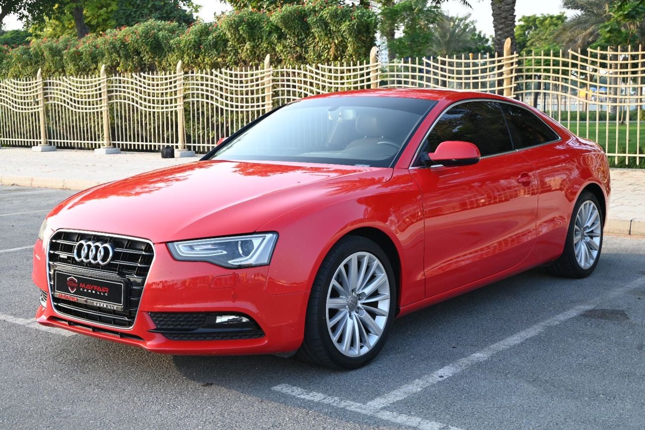 Audi A5 45 TFSI S-LINE - 0% DP - FULL AGENCY MAINTAINED - FIRST OWNER - AUDI A5 COUPE 4WD - GCC SPECS