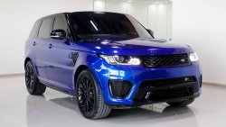 Land Rover Range Rover Sport SVR //خمس سنوات ضمان الطاير تشيكات وكاله اونر اول يوجد لدينا جميع مناديب البنوك///