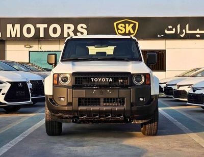 تويوتا برادو LC250 URBAN / 2.4L PETROL 4WD / DVD+CAMERA / COOL BOX / FABRIC SEATS (CODE # PR24U)