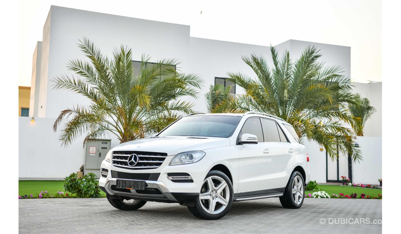 Mercedes-Benz ML 400 4MATIC - Fully Agency Serviced - GCC - AED 2,233 Per Month - 0% DP