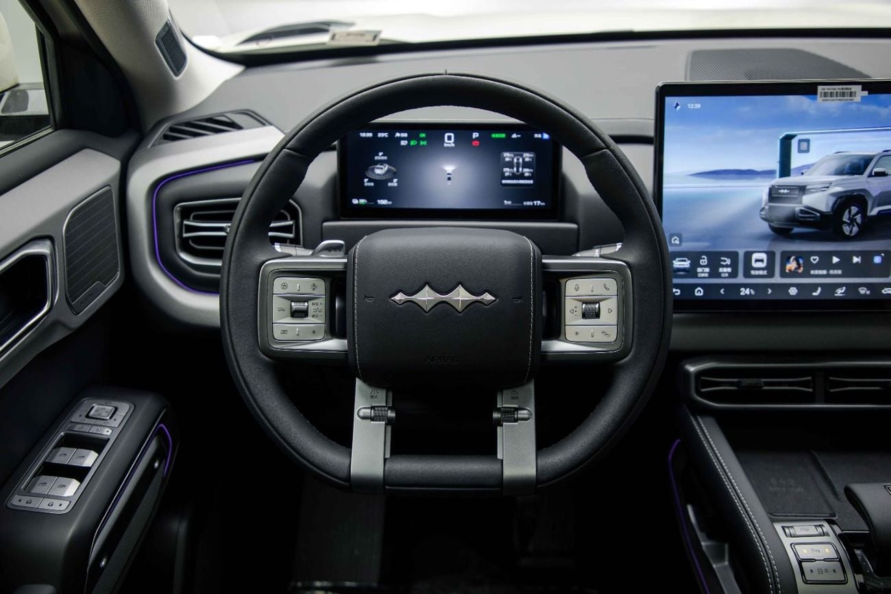 BYD Leopard Titanium 3 ID Ultra - White Inside Black | Export Only