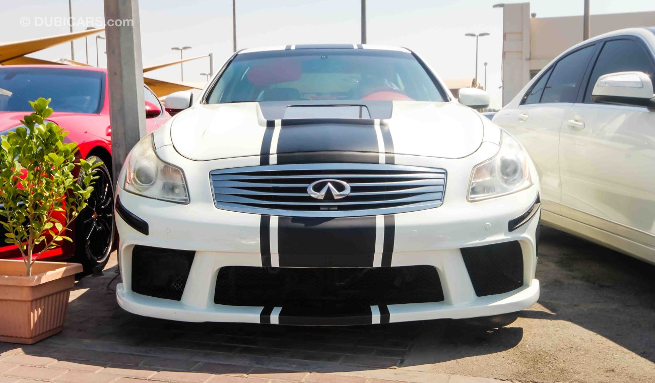 Infiniti G37 With HAMANN Kit