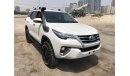 Toyota Fortuner diesel white color 2015 model full option 7 seats automatic 2.8L