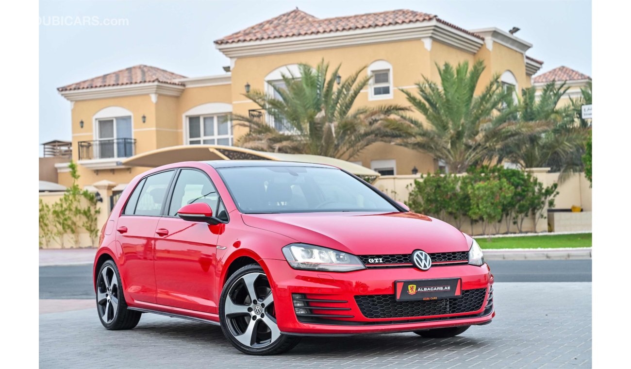 Volkswagen Golf GTI  | 1,351 P.M | 0% Downpayment | Full Option | Exceptional Condition