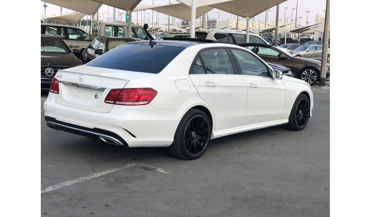 مرسيدس بنز E 350 موديل 2014 وارد حاله ممتازه من الداخل والخارج فل مواصفات