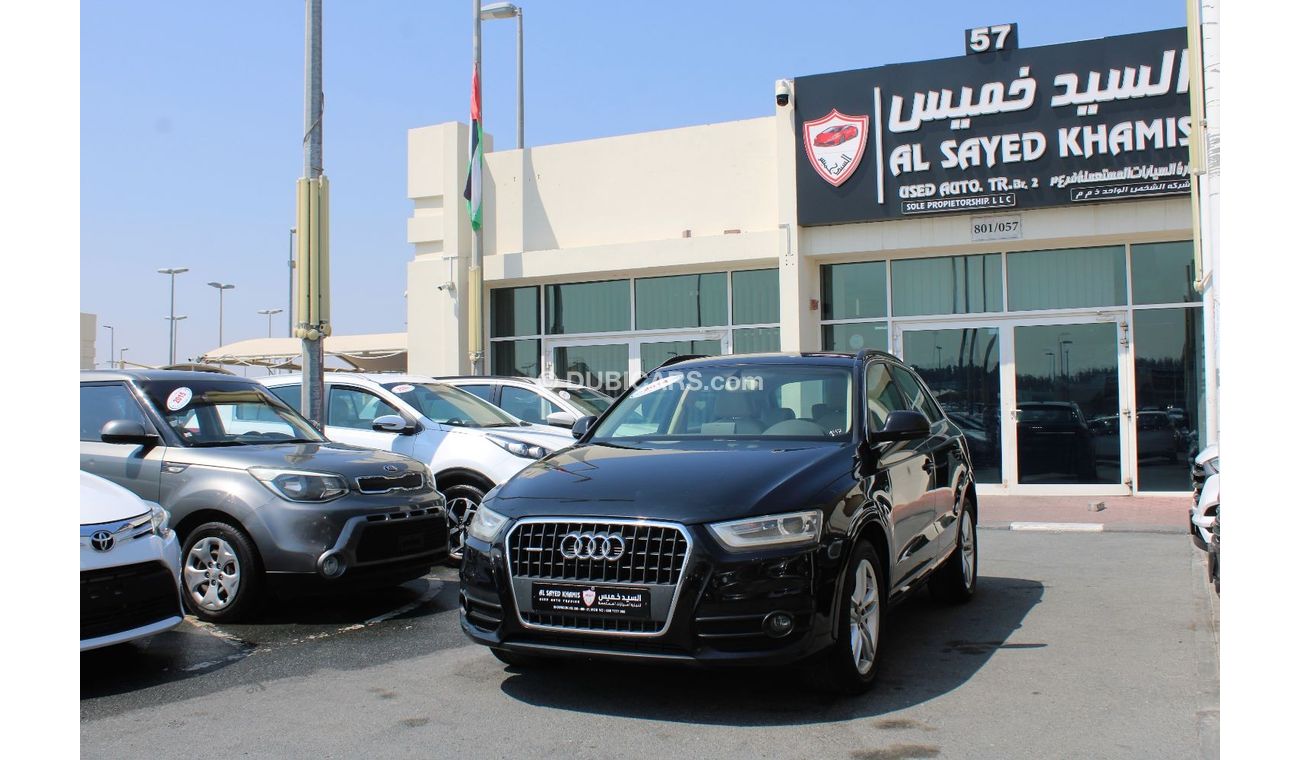 أودي Q3 Std خالية من الحوادث - خليجي - رقم 2 - السيارة بحالة ممتازة من الداخل والخارج