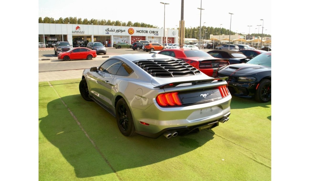 Ford Mustang EcoBoost Premium Mustang EcoBoost is powered by a 2.3-liter turbocharged four-cylinder engine with 3