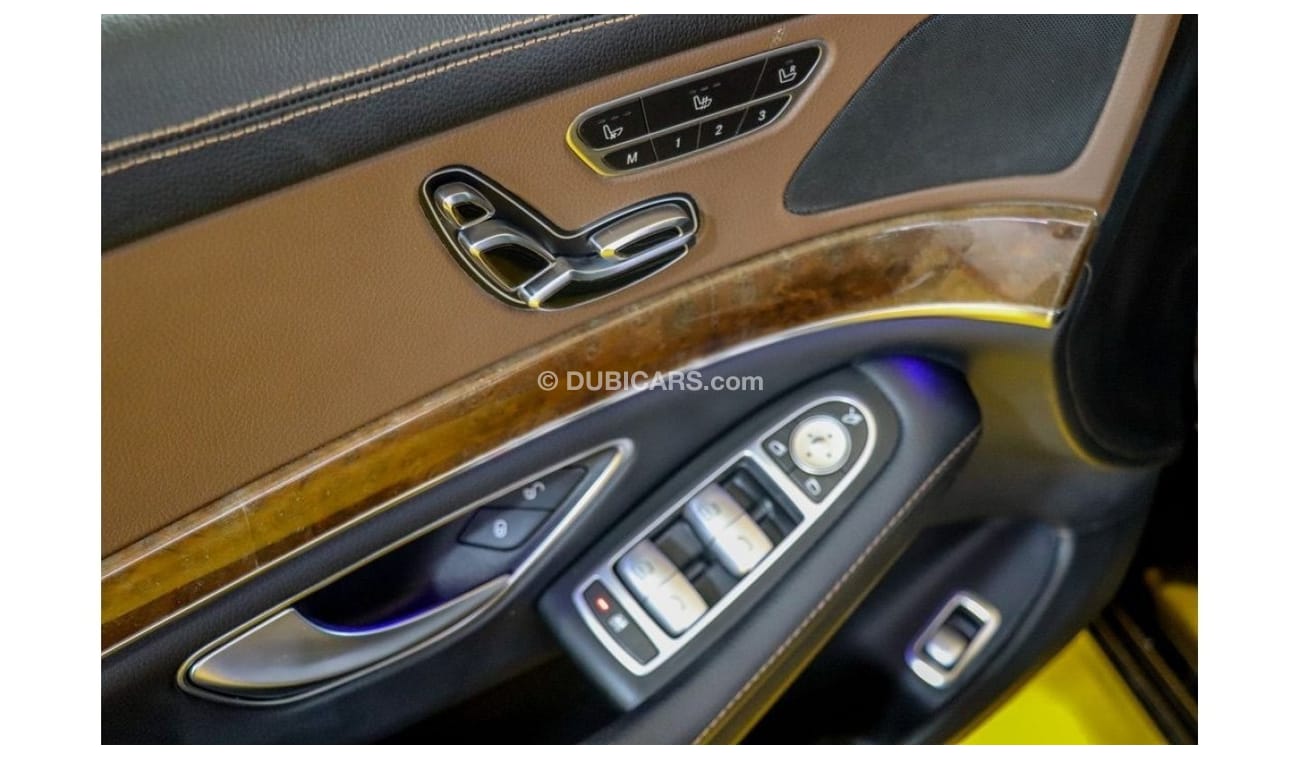 Mercedes-Benz S 400 RESERVED ||| Mercedes-Benz S400 (Maybach Body Kit) 2015 GCC under Warranty with Flexible Down-Paymen