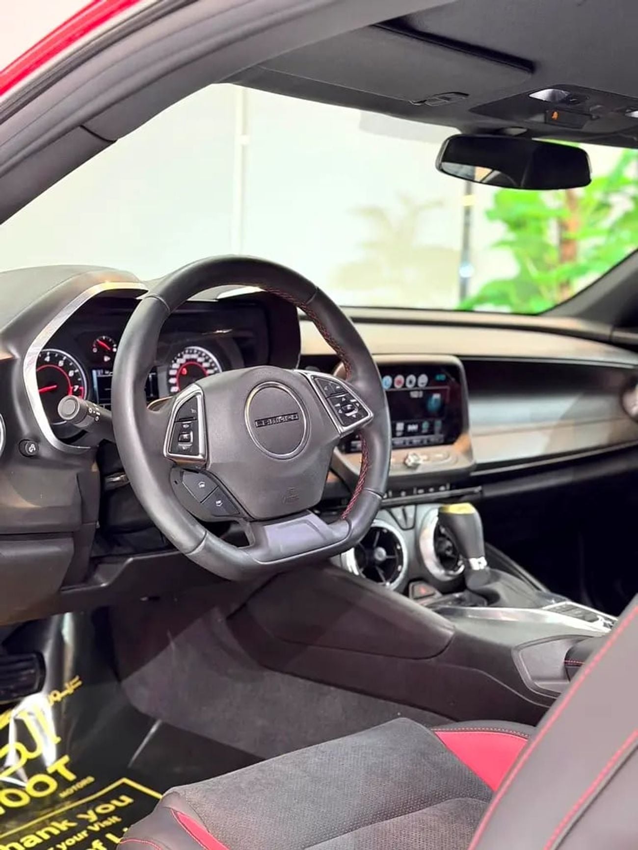 شيفروليه كامارو Lovely Red || GCC || Amazing Interior Color || Recently Serviced ||Low Mileage