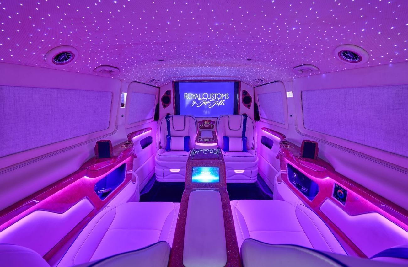 Mercedes-Benz V 300 2026 “LA REINE” – Handcrafted by ROYAL CUSTOMS in Dubai (5 Year Warranty)