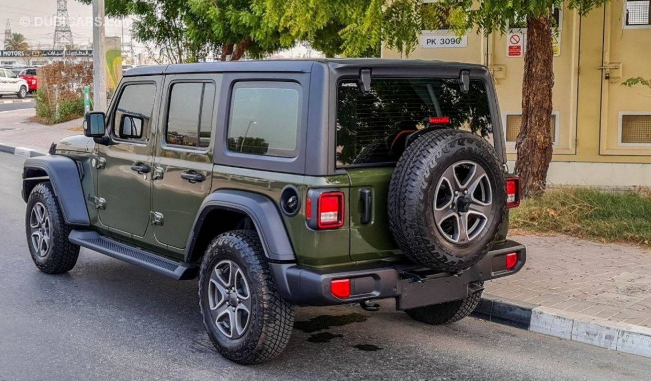 Jeep Wrangler Sport+ 2021 Agency Warranty Full Service History GCC