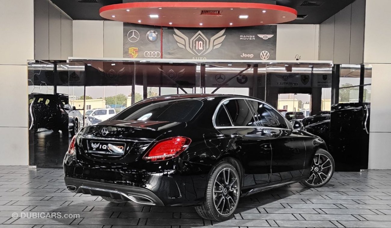 Mercedes-Benz C200 AMG Pack AED 2,300 P.M | 2019 MERCEDES-BENZ C200 AMG KIT 2.0 | GCC | UNDER AGENCY WARRANTY