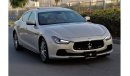 مازيراتي جيبلي MASERATI GHIBLI S 2014 FULL SERVICE HISTORY