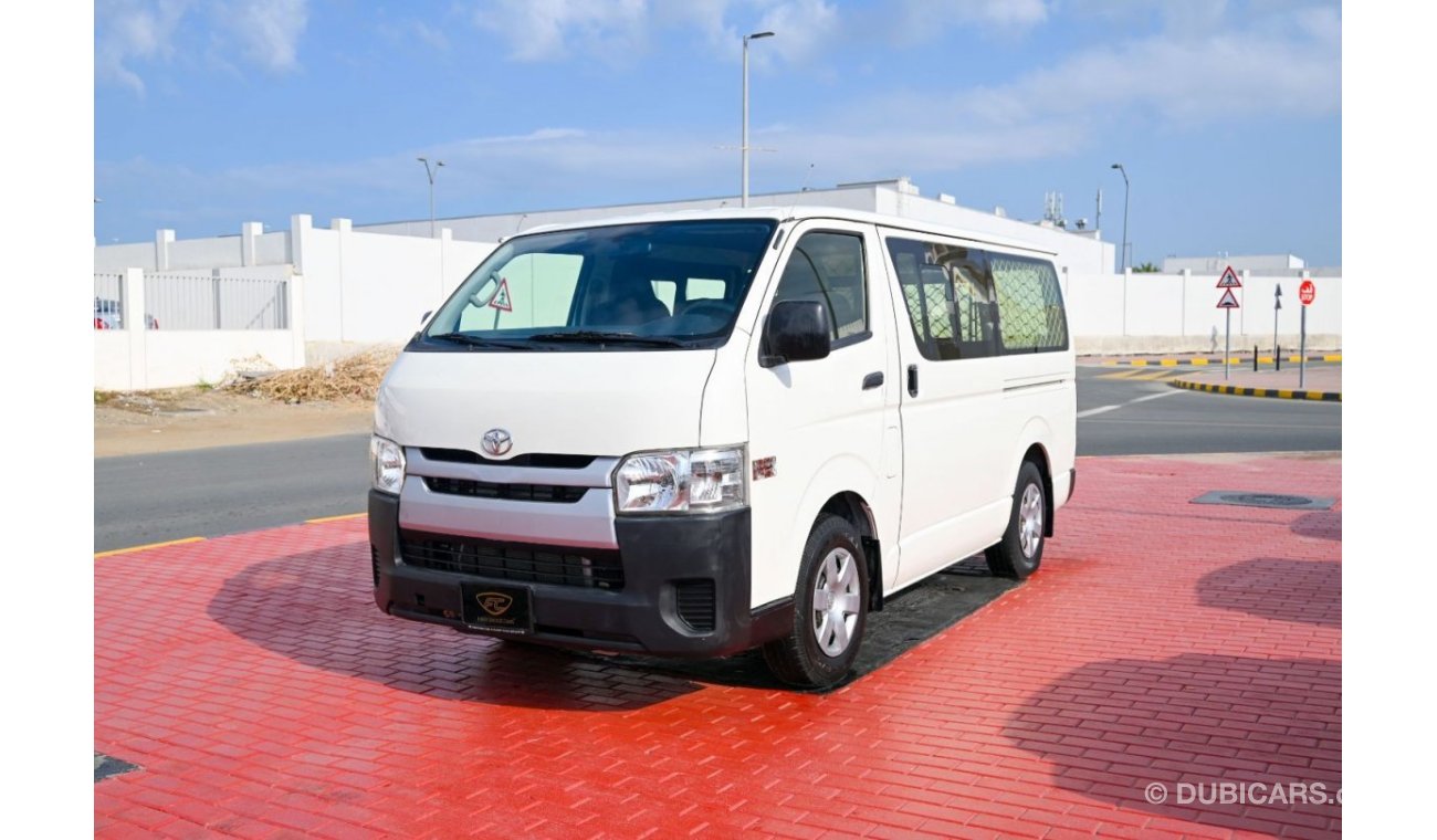 تويوتا هاياس 2016 | TOYOTA HIACE | GLX STD-ROOF DELIVERY VAN | 6-STR 5-DOORS | GCC | VERY WELL-MAINTAINED | SPECT