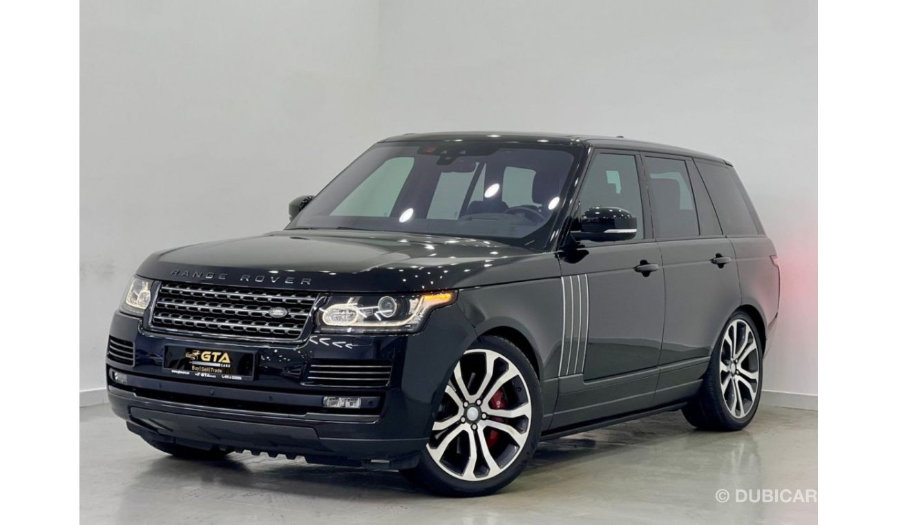 لاند روفر SV أوتوبايوجرافي 2017 Range Rover SV Autobiography, Full Service History, Warranty, GCC