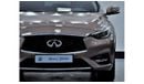 Infiniti Q30 EXCELLENT DEAL for our Infiniti Q30 ( 2018 Model! ) in Brown Color! GCC Specs