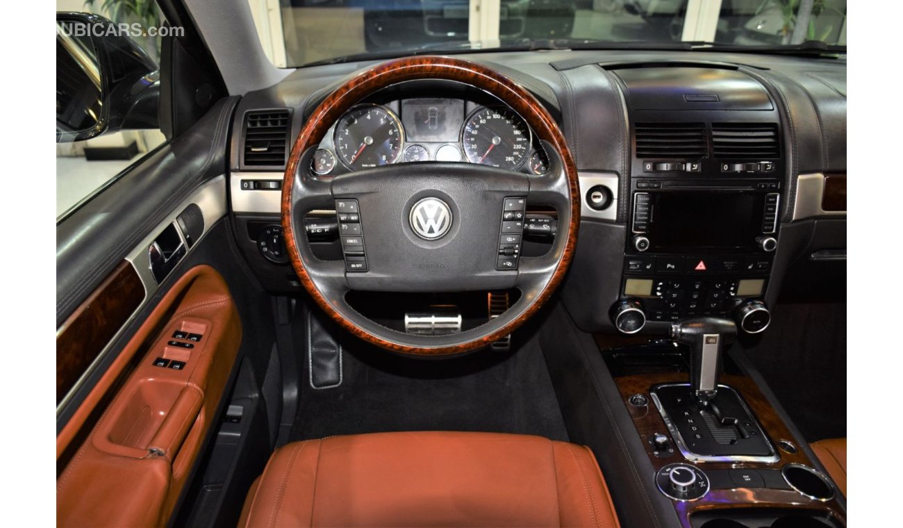 Volkswagen Touareg EXCELLENT DEAL for our FULL OPTION Volkswagen Touareg V8 2009 Model!! in Black Color! GCC Specs