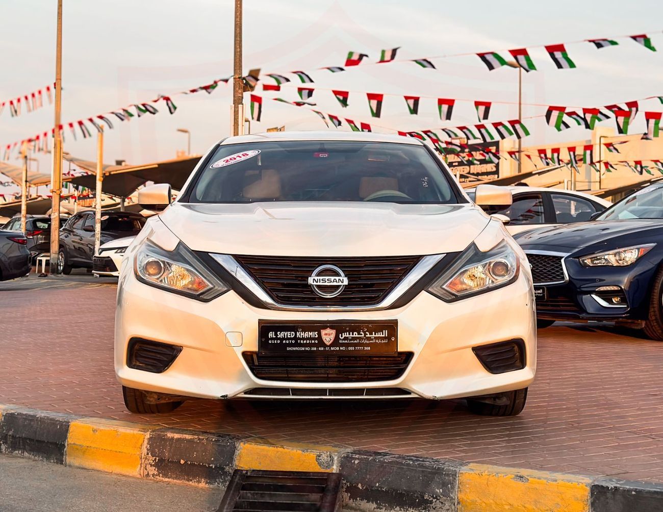 Nissan Altima S 2.5L Nissan Altima | 2.5 L | 2018 | GCC | Accident-Free | In Excellent Condition | 836 P.M